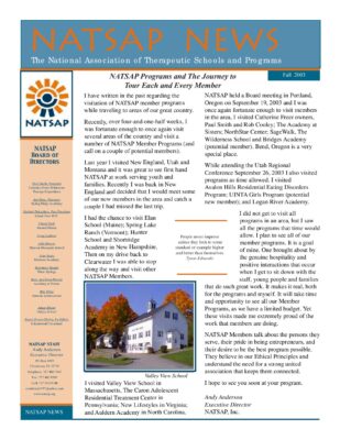 2003_Fall_Newsletter NATSAP