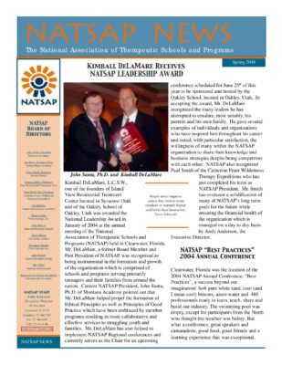 2004 Spring Newsletter NATSAP