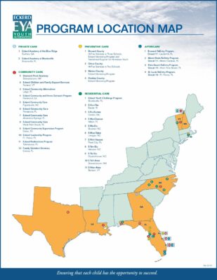 2010 Eckerd Youth Alternatives Map
