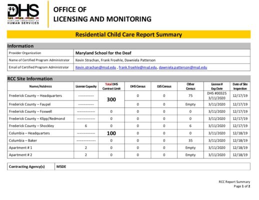 2019-12-Rcc-Md-School-For-The-Deaf-Qtly