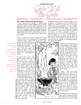 Raising Confident Girls 2003