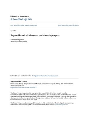 Friends Of Seguin Island Intern Report