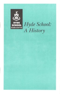 Hyde School History Booklet - 1991