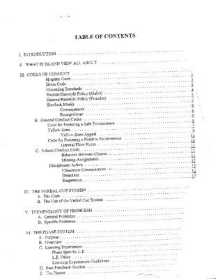 Island View Handbook