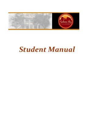 Sedona Sky Academy Student Manual