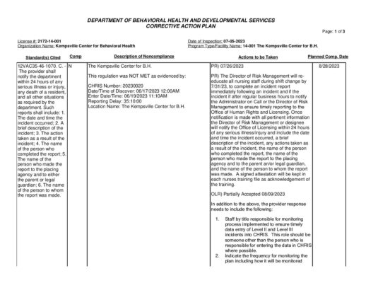 2172-14-001_Insp-20230705-Death-Or-Serious-Incident-Inspection