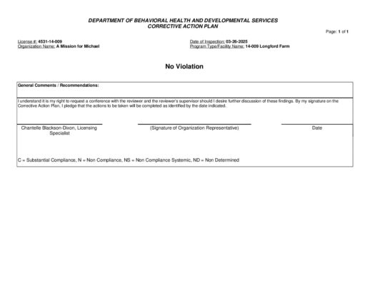 4531-14-009_Insp-20250326-Conditional-License-Inspection