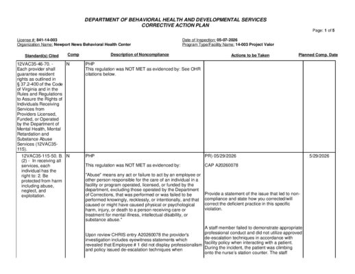 841-14-003_Insp-20260507-Human-Rights-Inspection