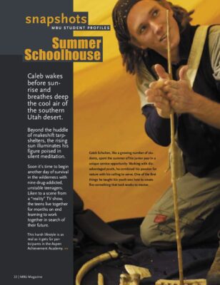Aspen Achievement Academy 2003 Magazine Article