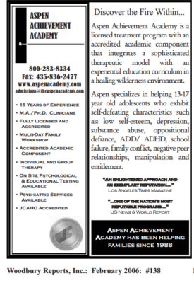 Aspen Achievement Academy Ad 2006