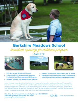 Berkshire Meadows One Pager Immediate Openings
