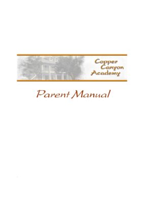 CCA Parent Manual 2010