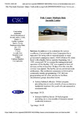 CSC Website Polk County Multiple Risk JC 2000