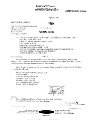 Eagle Hill School Funding Request