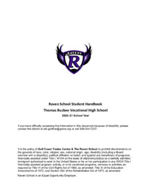 GCTC 2021 Student Handbook