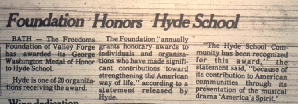 Hyde George Washington Medal PPH 03 03 78