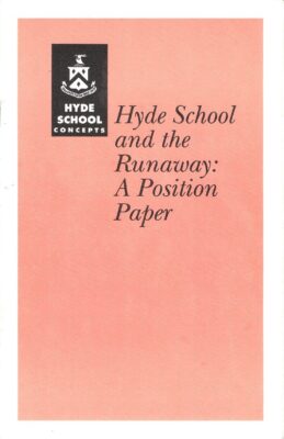 Hyde School And The Runaway Booklet 1991