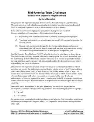 Matc-General-Work-Experience-Program-Defined-10-20