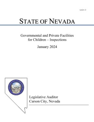 Nevada Inspections Governmental And Private Facilities For Children 01-2024