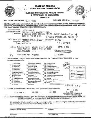SRA 1996