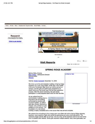 SRA Woodbury 2006