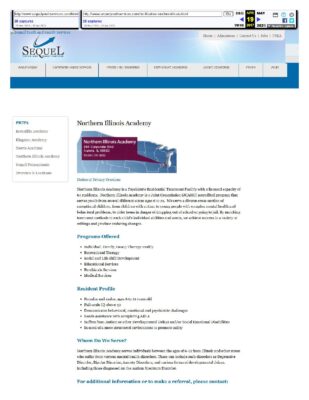 Sequel Website Northern Illinois Academy 2017