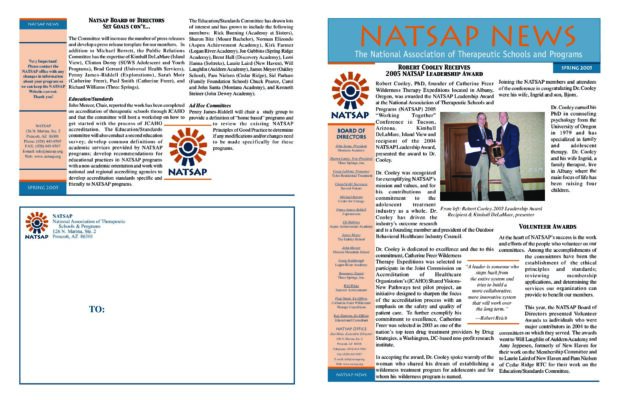 Spring 05 Newsletter NATSAP