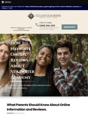 Stillwater Academy - How To Navigate Online Reviews (Captured 2026-10-02)