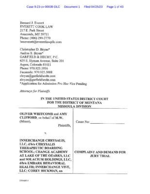 Whitcomb V Innerchange 04252023