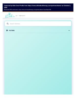 All Kinds Of Therapy — Partner Directory (October 2026)