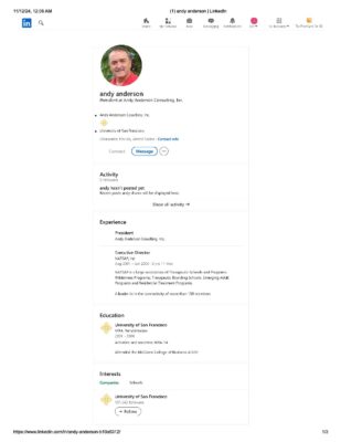 Andy Anderson Linkedin