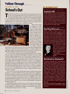 Brown Schools Forbes