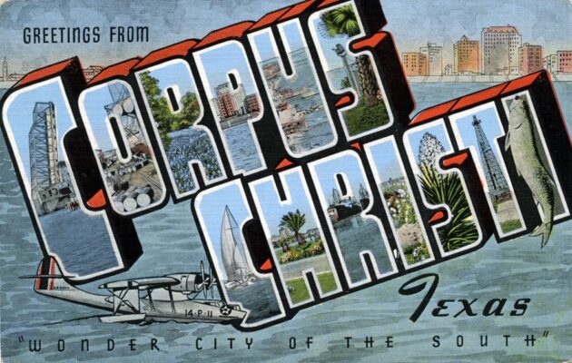 Greetings From Corpus Christi, Texas, "Wonder City Of The South" - Large Letter Postcard (8332533551)