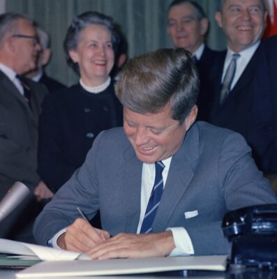 John F. Kennedy Signs The Community Mental Health Act - St-C376-2-63