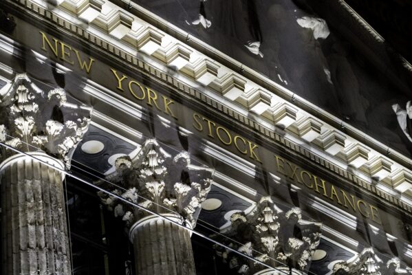 Sign Of The New York Stock Exchange, Broad Street