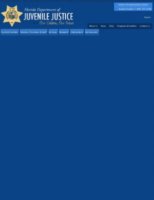 Djj.state.fl.us Programs-Facilities Residential-Facilities Residential-Facility-Detail (Wayback 2018-12-04)