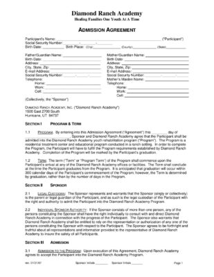 Dra_Admissions_Packet 1-31-07