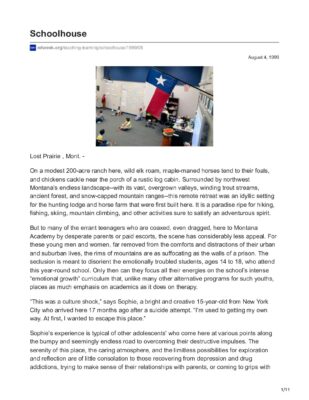 Edweek.org-Schoolhouse