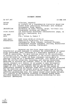 Guided Group Interaction 1970