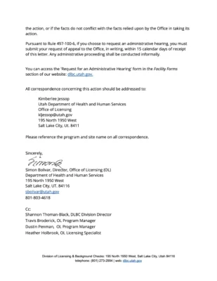 Maple Lake License Denial 4