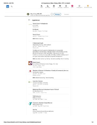 Mary Hickey Sra Linkedin
