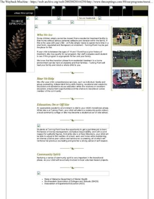 Threesprings.com Our.programs Transitional Programs Tpg.html (Wayback 2002-08-20)