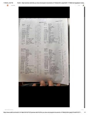Vista Point Sheet Part 2