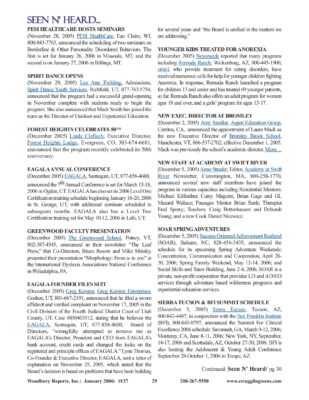 Woodbury Reports, January 2006 (#137), P. 29: Bromley Brook School