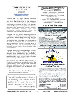 Woodbury Reports, February 2007 (#150), Pp. 21-23: Timpview