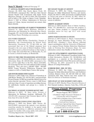 Woodbury Reports, March 2007 (#151), P. 28: Camp E-How-Kee