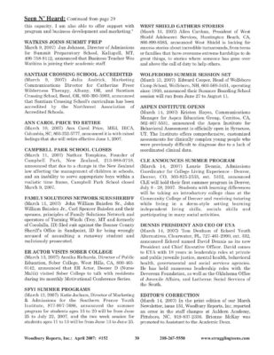 Woodbury Reports, April 2007 (#152), P. 30: Turning Winds