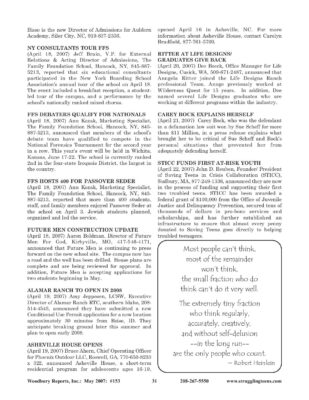 Woodbury Reports, May 2007 (#153), P. 31: Future Men