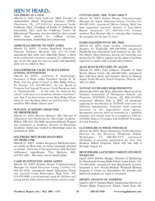 Woodbury Reports, May 2007 (#153), Pp. 28, 31: Phoenix Outdoor