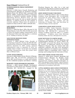 Woodbury Reports, February 2008 (#162), P. 30: Hope Ranch